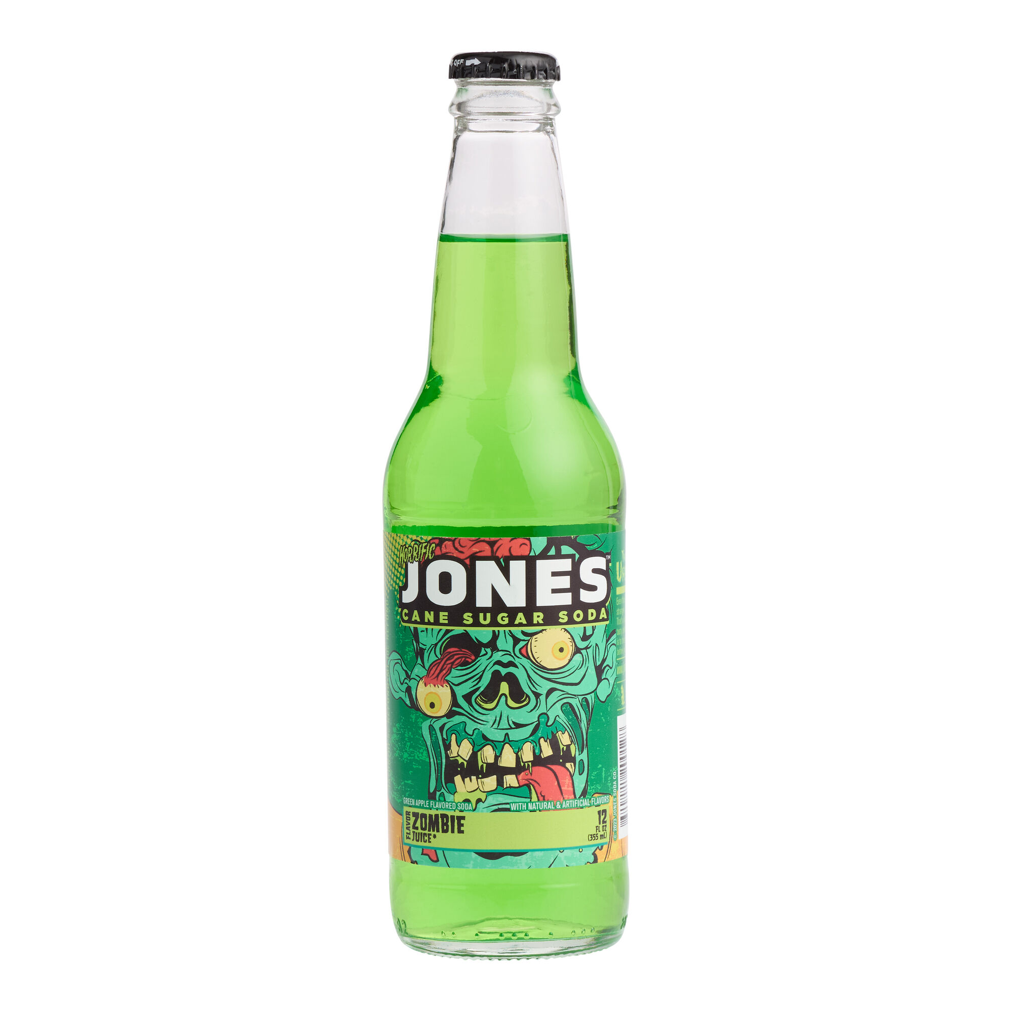 FRESH 12oz Jones Zombie Juice Halloween soda-LIMITED EDITION