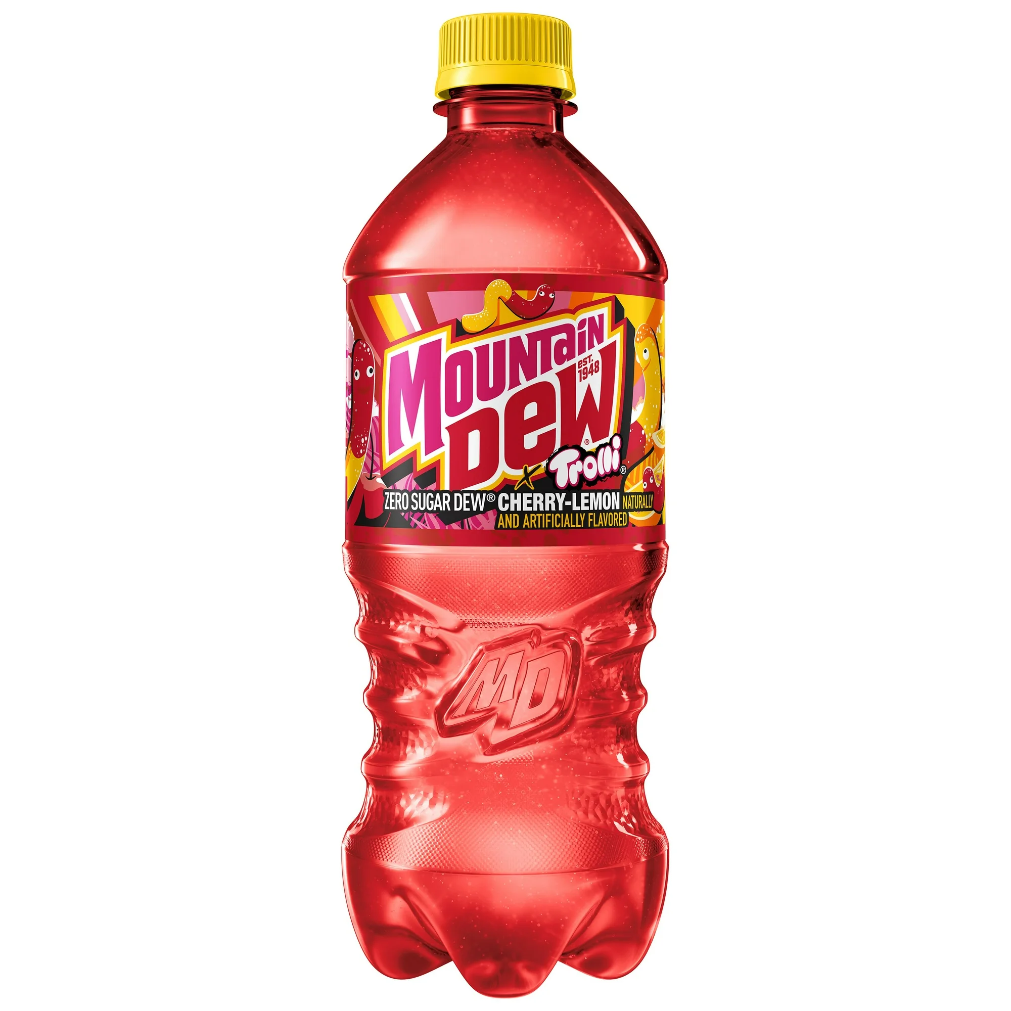 FRESH 20oz Bottles Mountain Dew Trolli Zero Sugar – LIMITED