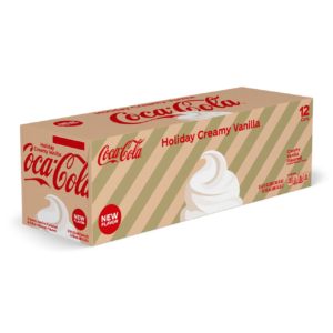 12 pack Coke Holiday Creamy Vanilla