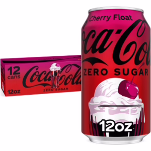 12 pack Coke Cherry Float Zero