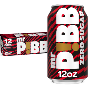 12 pack Mr. Pibb Zero