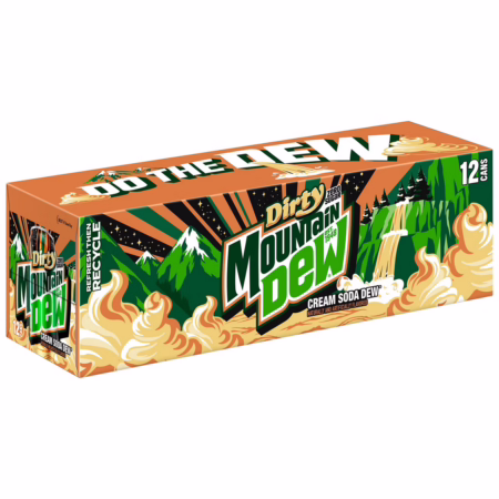 12 pack Dirty Mountain Dew Zero