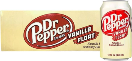 12 pack Dr Pepper Vanilla Float
