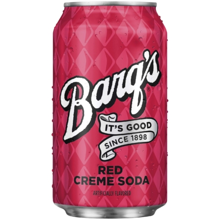 12oz can Barq's Red Creme