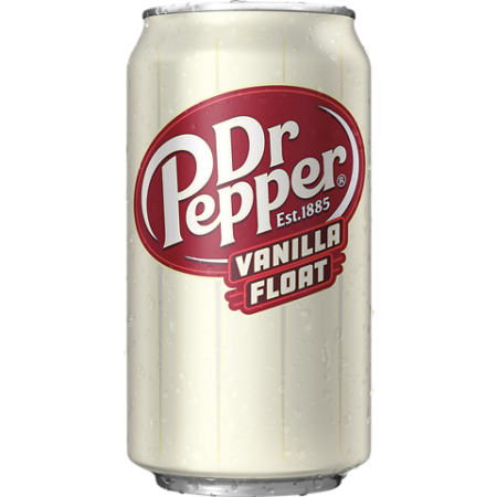 12oz can Dr Pepper Vanilla Float