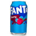 12oz can Fanta Berry