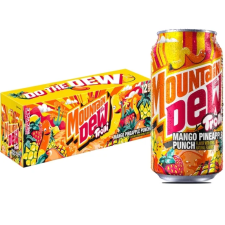 Mountain Dew Trolli Mango Pineapple Punch