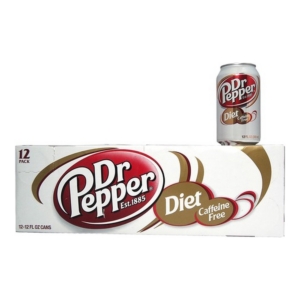 FRESH 12 Pk Diet Caffeine Free Dr Pepper