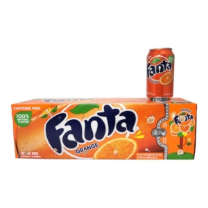 FRESH 12 Pk Fanta Orange soda