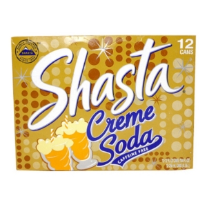 FRESH 12 Pk Shasta Creme soda