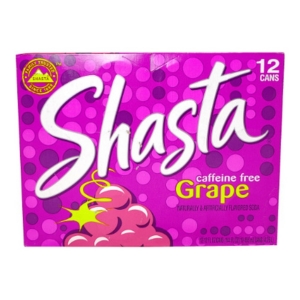 FRESH 12 Pk Shasta Grape soda