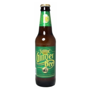FRESH 6 Pk 12oz Saranac Ginger Beer Soda